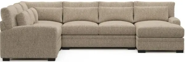 Boston Hybrid Comfort Sectional - Haley Sand