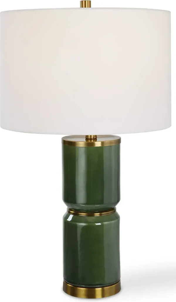 Develyn Table Lamp - Green