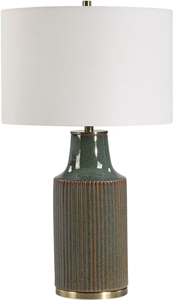 Alaric Table Lamp - Bluish Green