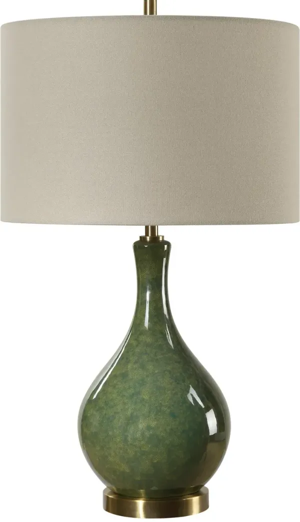 Dellah Table Lamp - Green