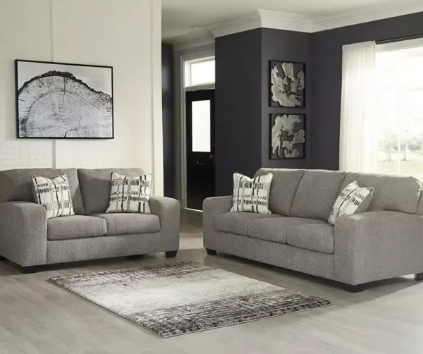 Signature Design by Ashley Alessio Sofa and Loveseat