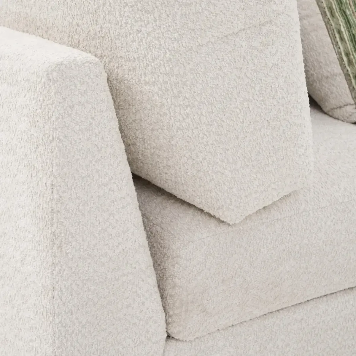 Dylan 2-Piece Sectional, Swivel Chair, and Ottoman - Ivory