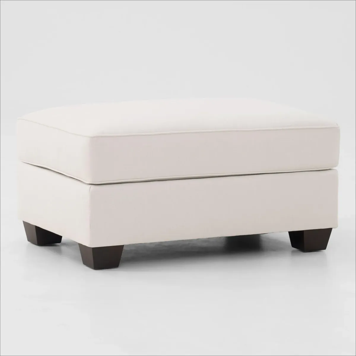 Camden Ottoman  - Ivory