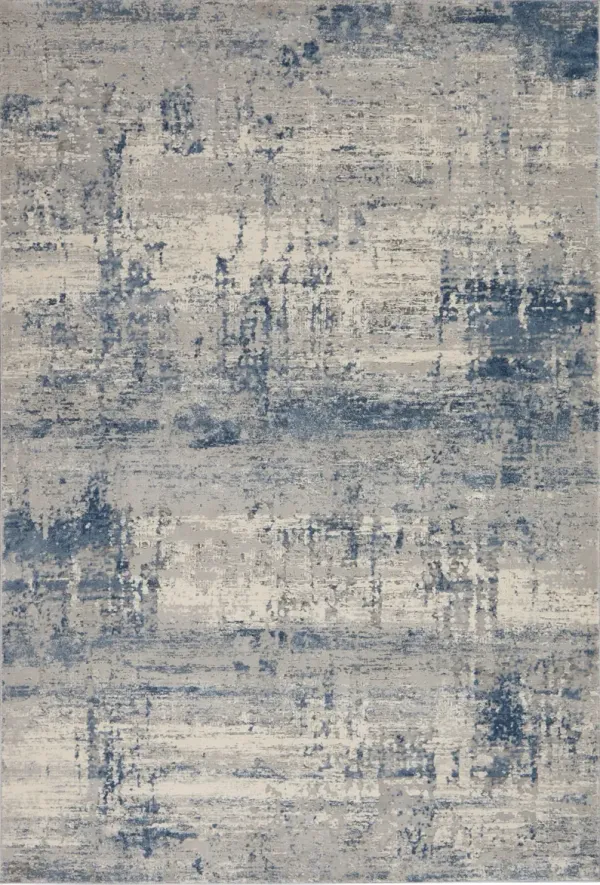 Bridgehampton 5' x 7' Area Rug - Ivory/Blue