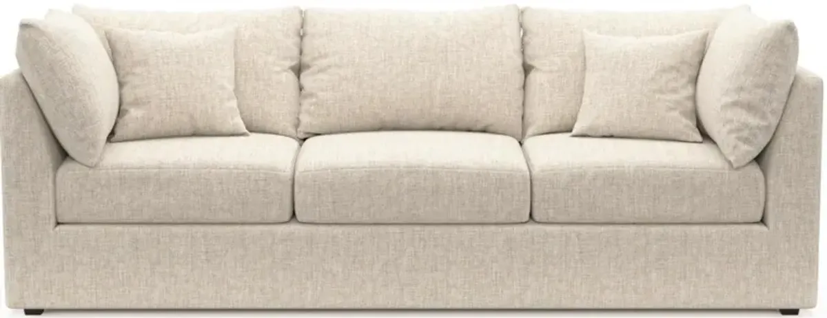 The Pitt Foam Comfort Sofa - Haley Ivory