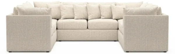 The Pitt Foam Comfort Sectional - Haley Ivory