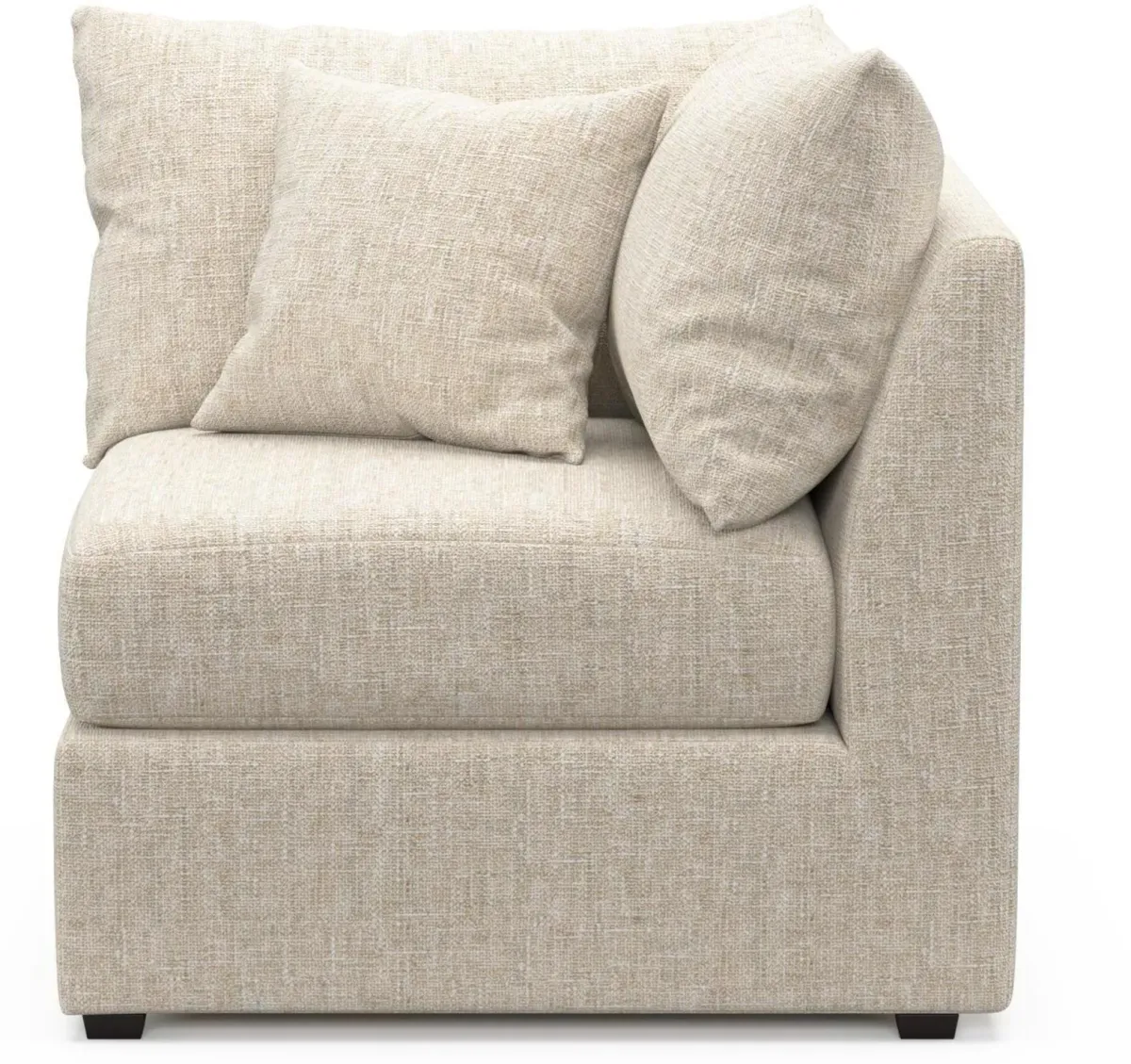 The Pitt Hybrid Comfort Corner Chair - Haley Ivory