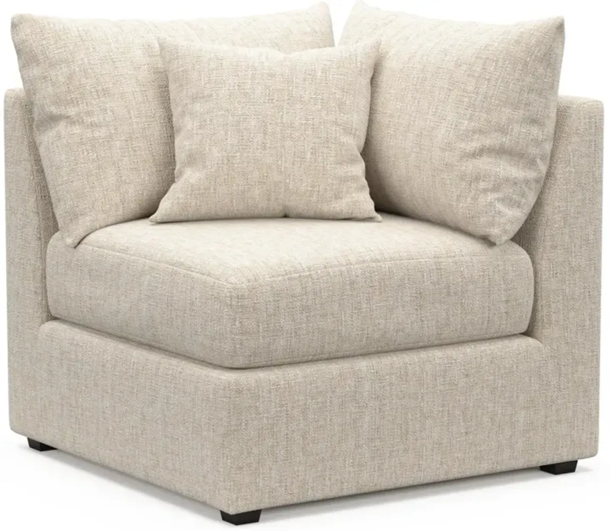 The Pitt Hybrid Comfort Corner Chair - Haley Ivory