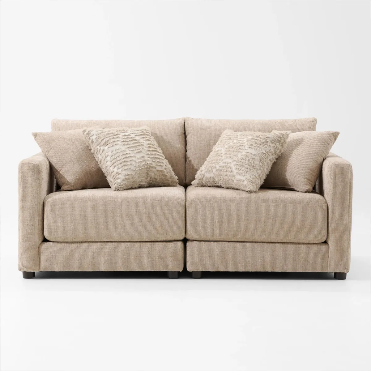 Dr. Mod 2-Piece Sofa  - Sand