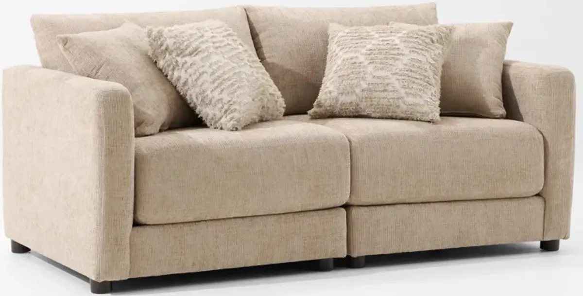 Dr. Mod 2-Piece Sofa  - Sand