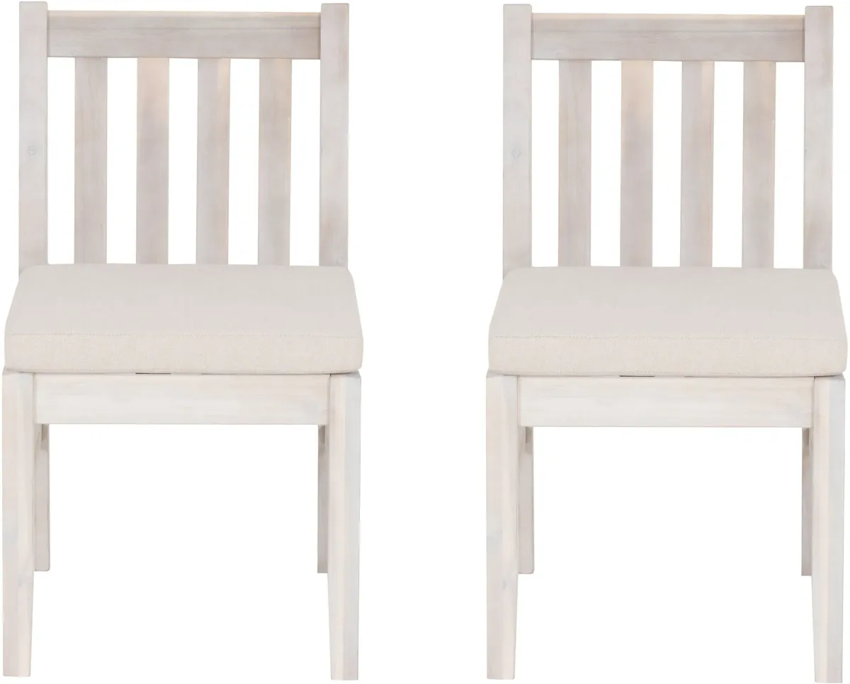 Annotto Bay Set of 2 Outdoor Dining Chairs