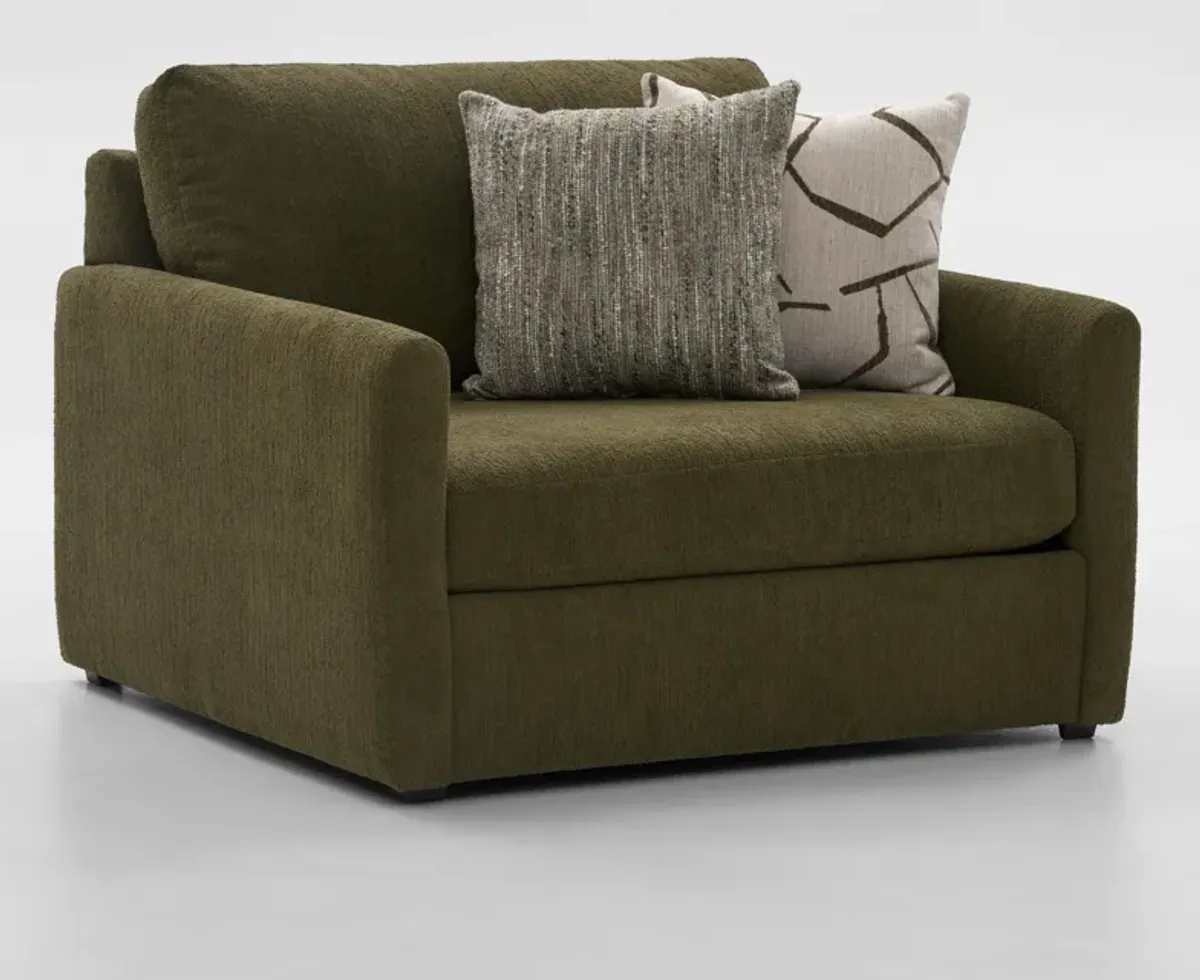 Jaden Hybrid Comfort Chair - Expedition Olive