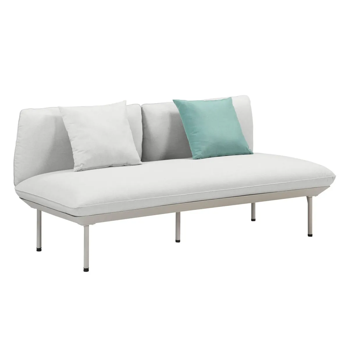 Falmouth Outdoor Loveseat - Gray