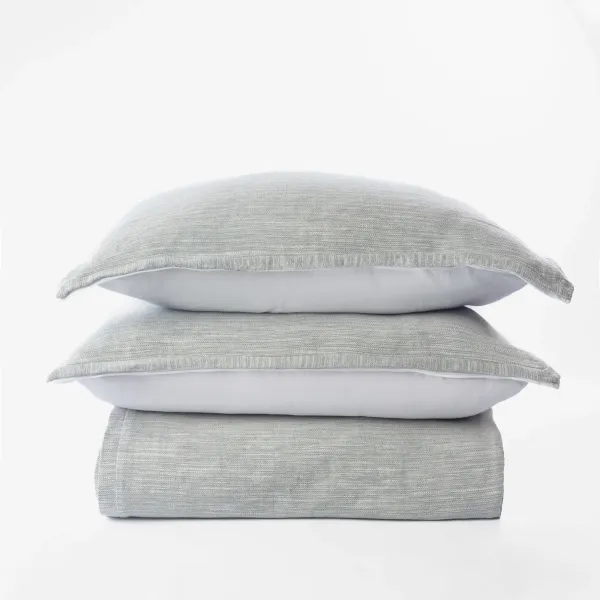 Webster King Duvet Cover Set - Seaglass