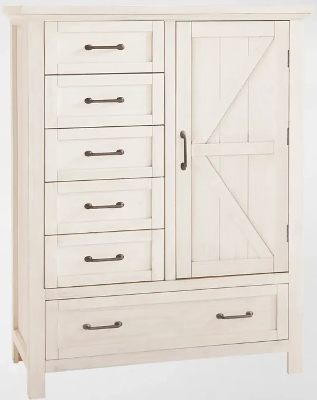 Miley Door Chest - White