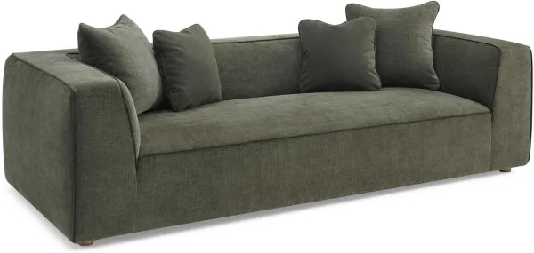 Lindy Upcycled Basketweave Sofa