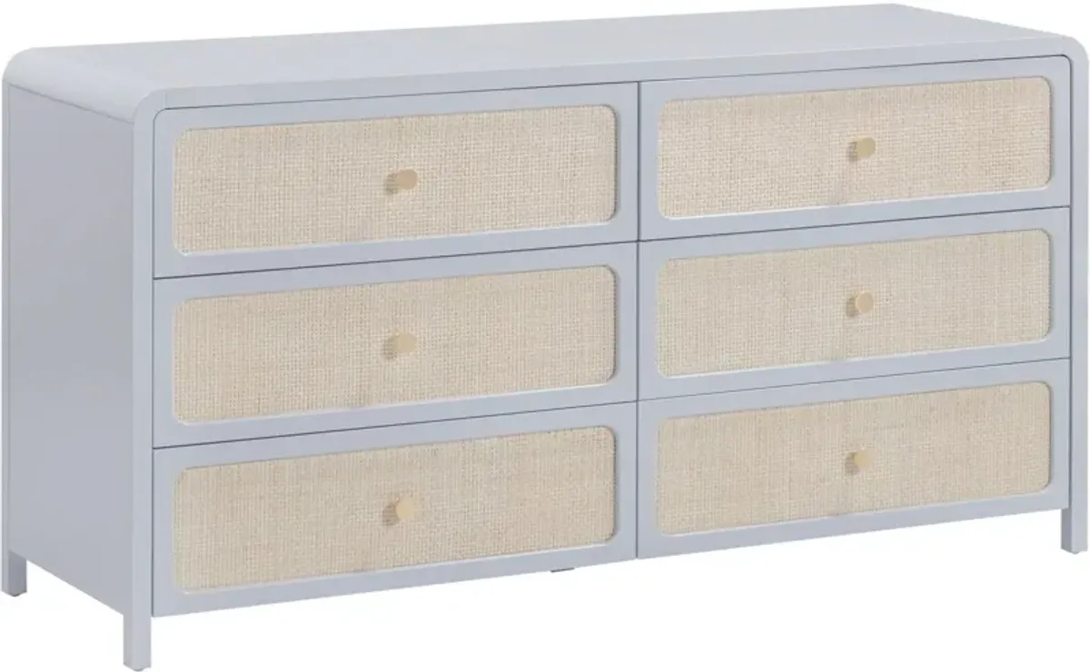Hattie Rattan 6-Drawer Dresser
