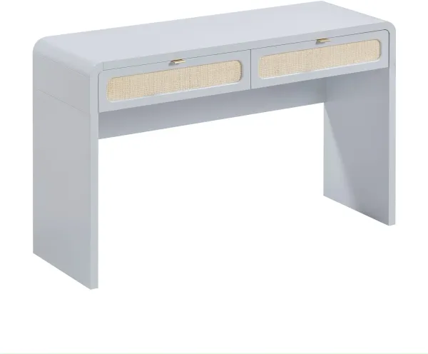 Hattie Rattan Desk - Blue