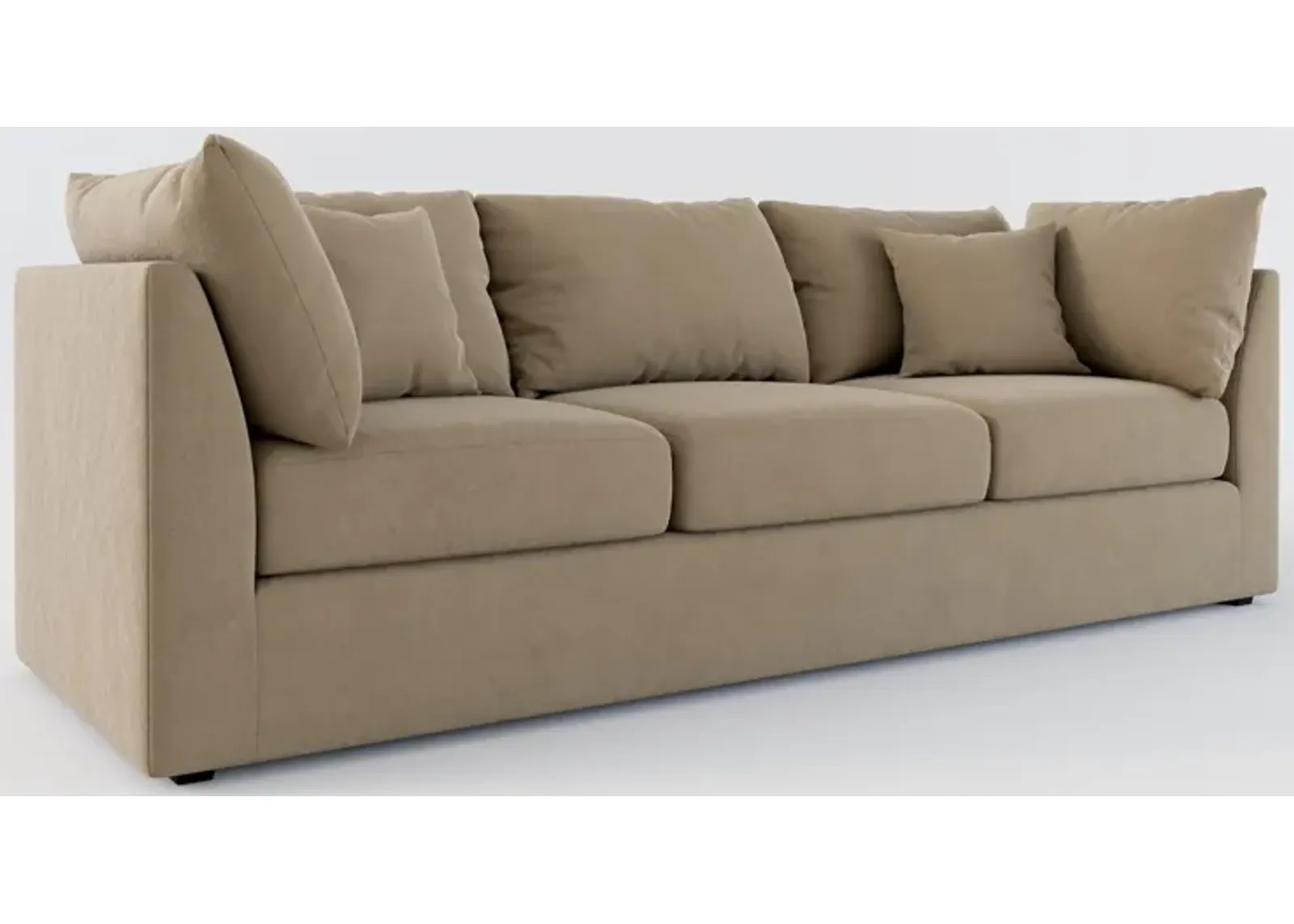 Nest Hybrid Comfort Sofa - Merrimac Brownstone