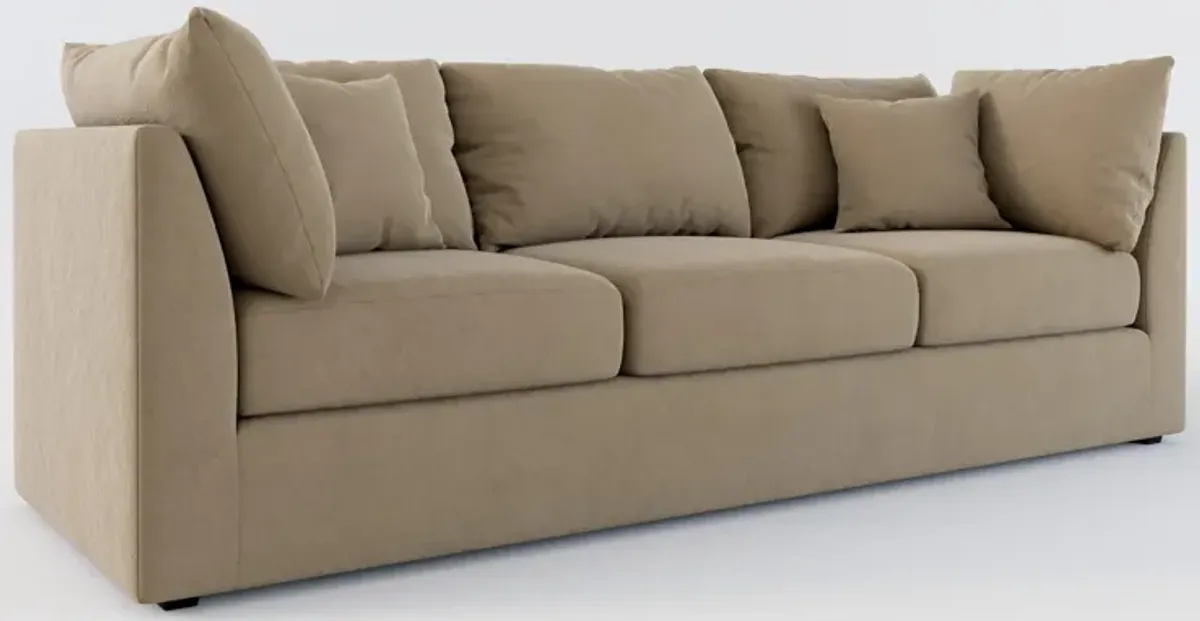 Nest Hybrid Comfort Sofa - Merrimac Brownstone