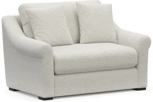 Bowery Foam Comfort Chair and a Half - Texel Gray