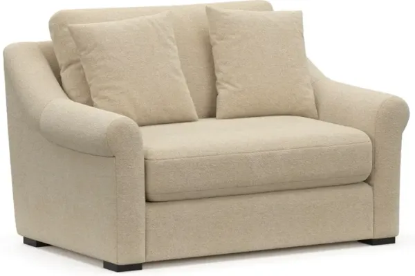 Bowery Foam Comfort Chair and a Half - Midcentury Sand