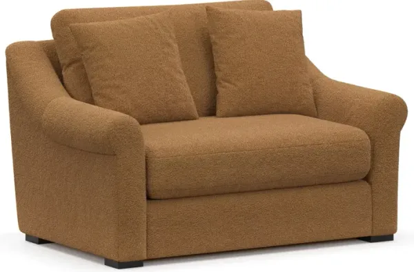 Bowery Foam Comfort Chair and a Half - Nora Camel