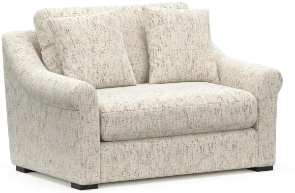 Bowery Foam Comfort Chair and a Half - Haley Oyster