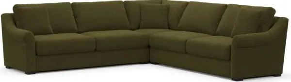 Bowery Foam Comfort Sleeper Sectional - Midcentury Peat