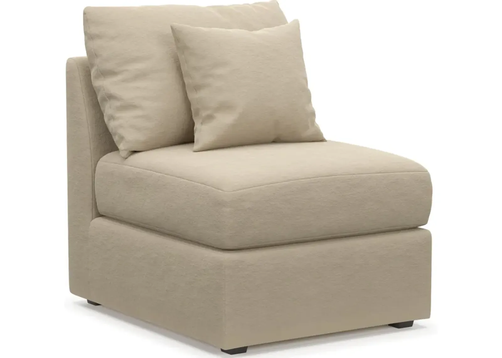 Nest Hybrid Comfort Armless Chair - Merrimac Ecru