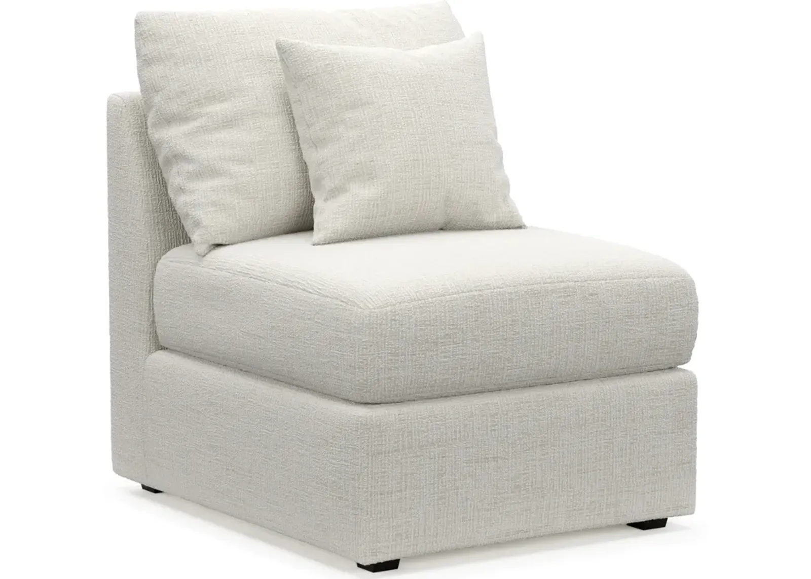 Nest Hybrid Comfort Armless Chair - Bantu Pearl