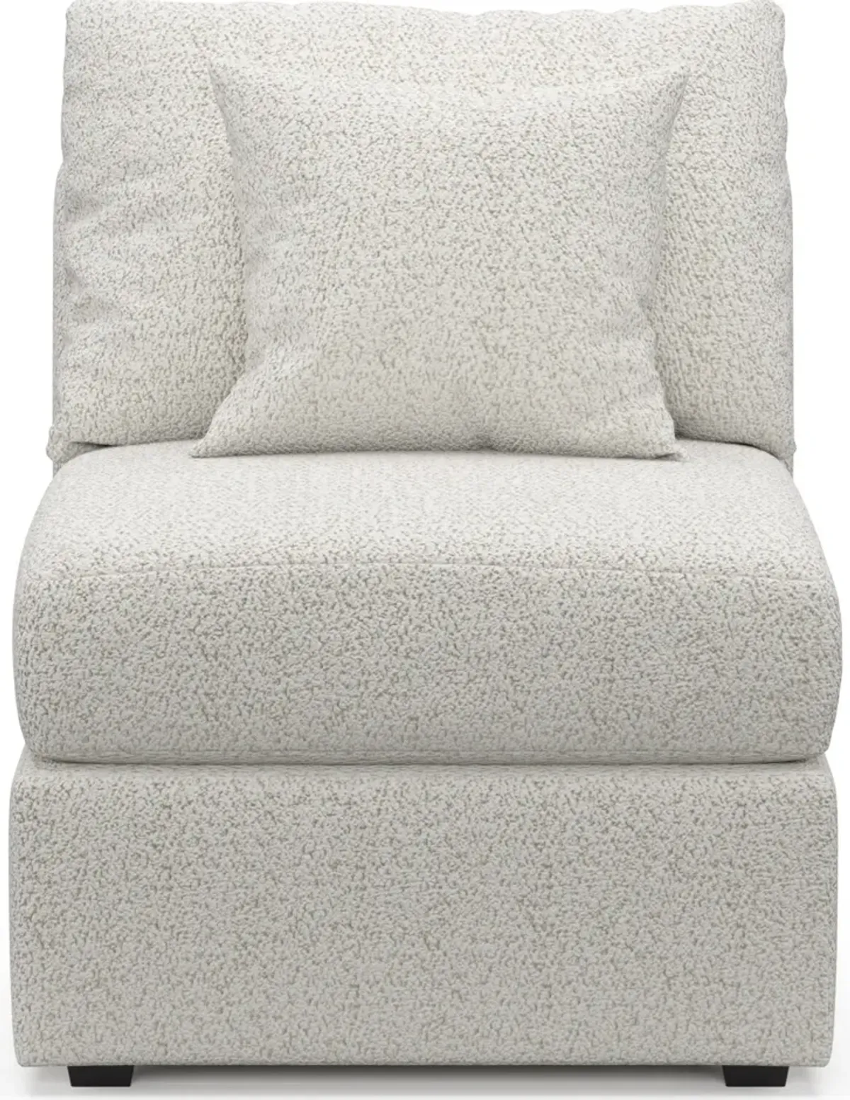 Nest Hybrid Comfort Armless Chair - River Rock Ivory