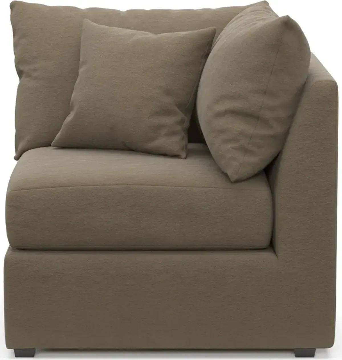 Nest Hybrid Comfort Corner Chair - Merrimac Brownstone