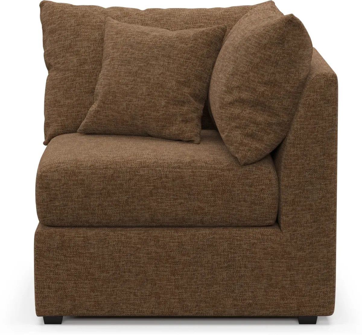 Nest Hybrid Comfort Corner Chair - Balvi Truffle