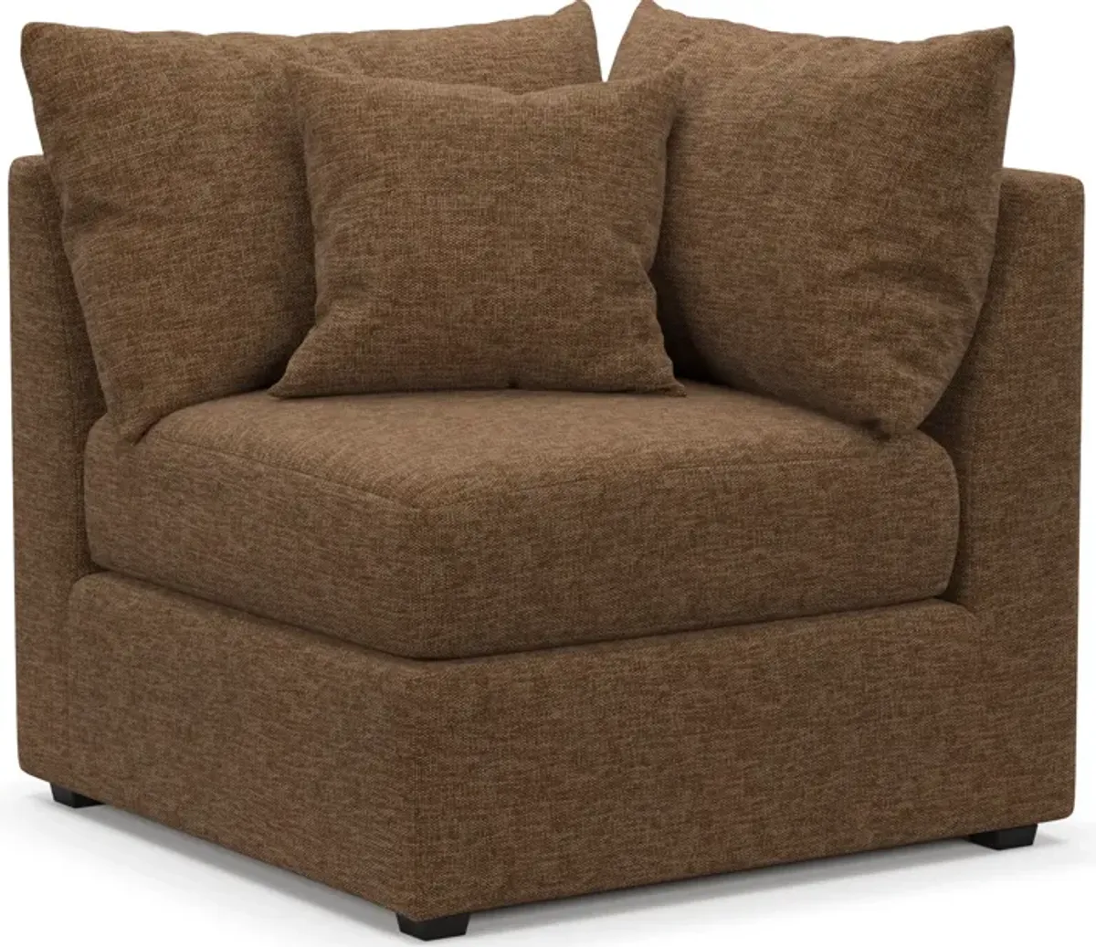 Nest Hybrid Comfort Corner Chair - Balvi Truffle