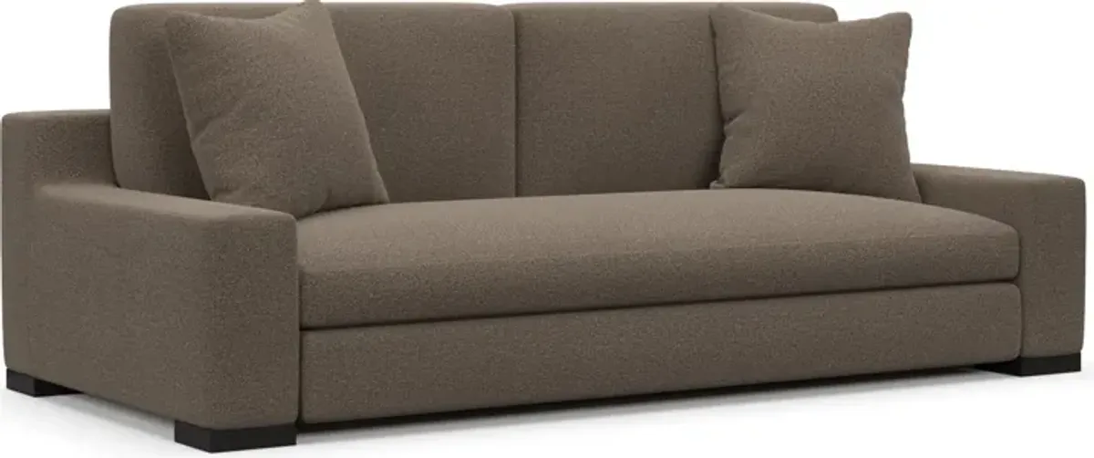 Ethan Foam Comfort Sofa - Liv Umber