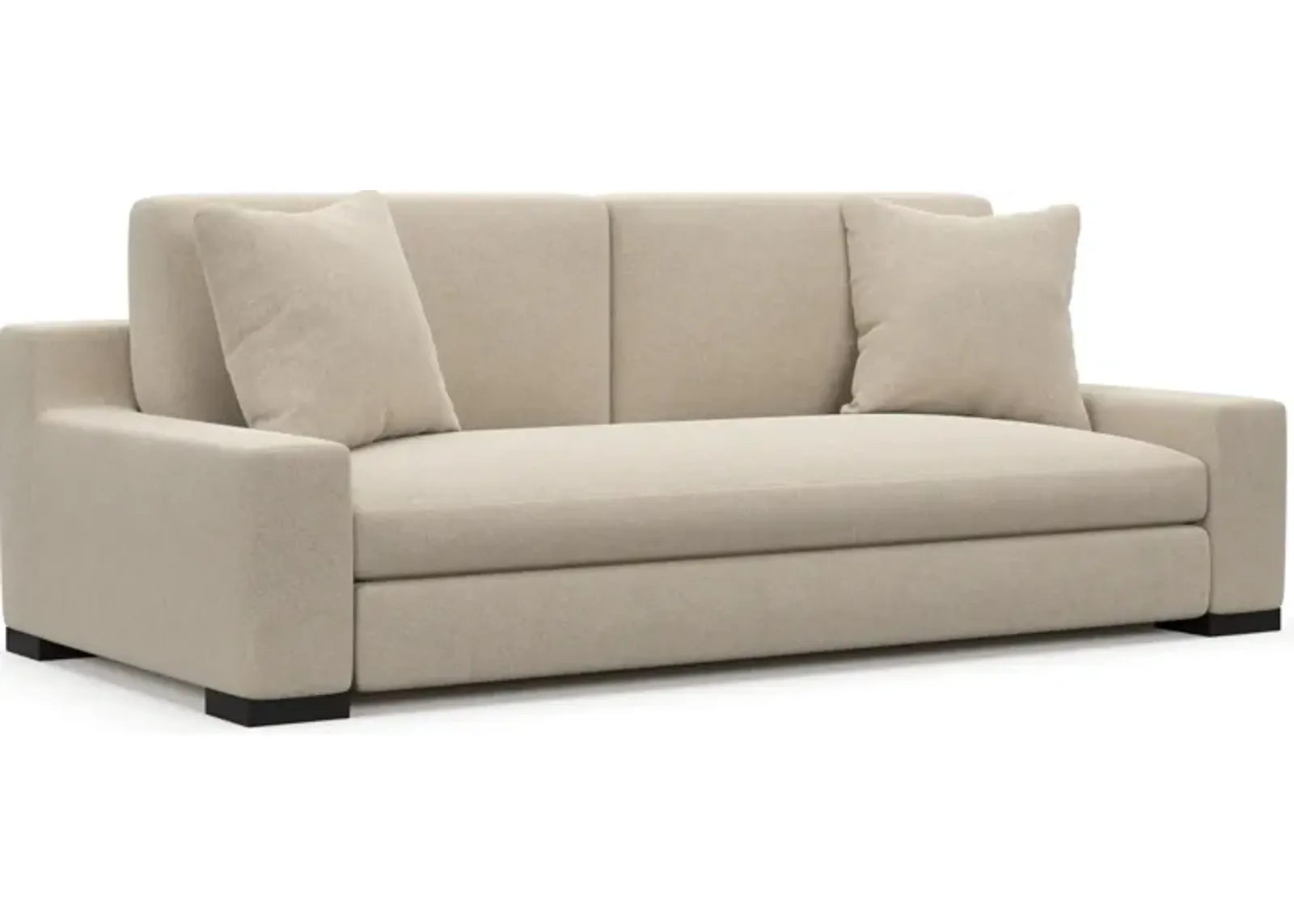 Ethan Foam Comfort Sofa - Basker Antique