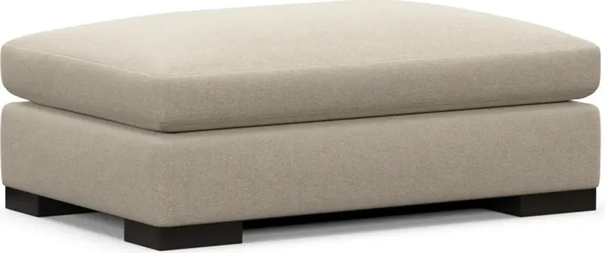 Ethan Foam Comfort Ottoman - Basker Antique