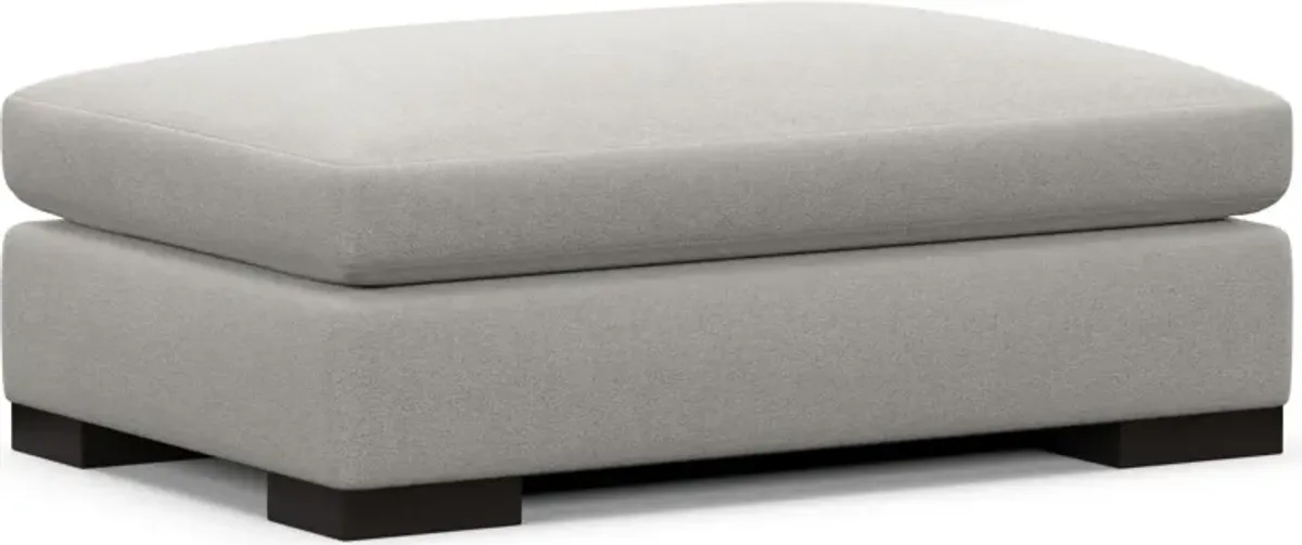 Ethan Foam Comfort Ottoman - Basker Dove