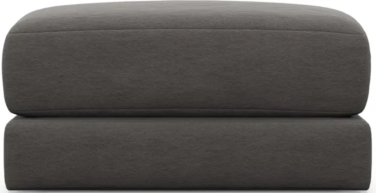 Nest Hybrid Comfort Short Ottoman - Merrimac Ash