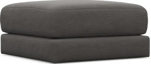 Nest Hybrid Comfort Short Ottoman - Merrimac Ash