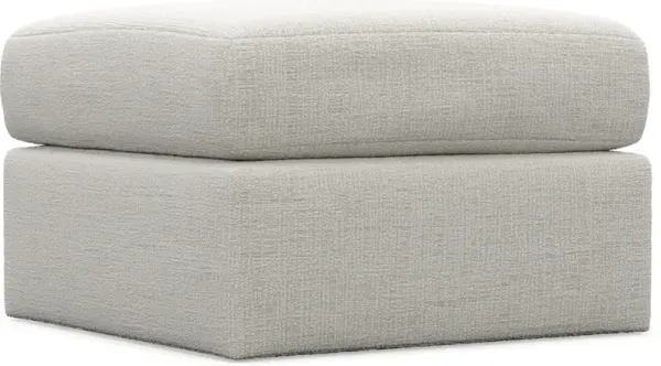 Nest Hybrid Comfort Tall Ottoman - Bantu Pearl