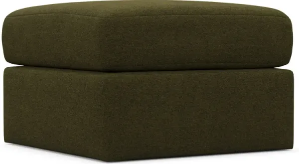 Nest Hybrid Comfort Ottoman - Midcentury Peat
