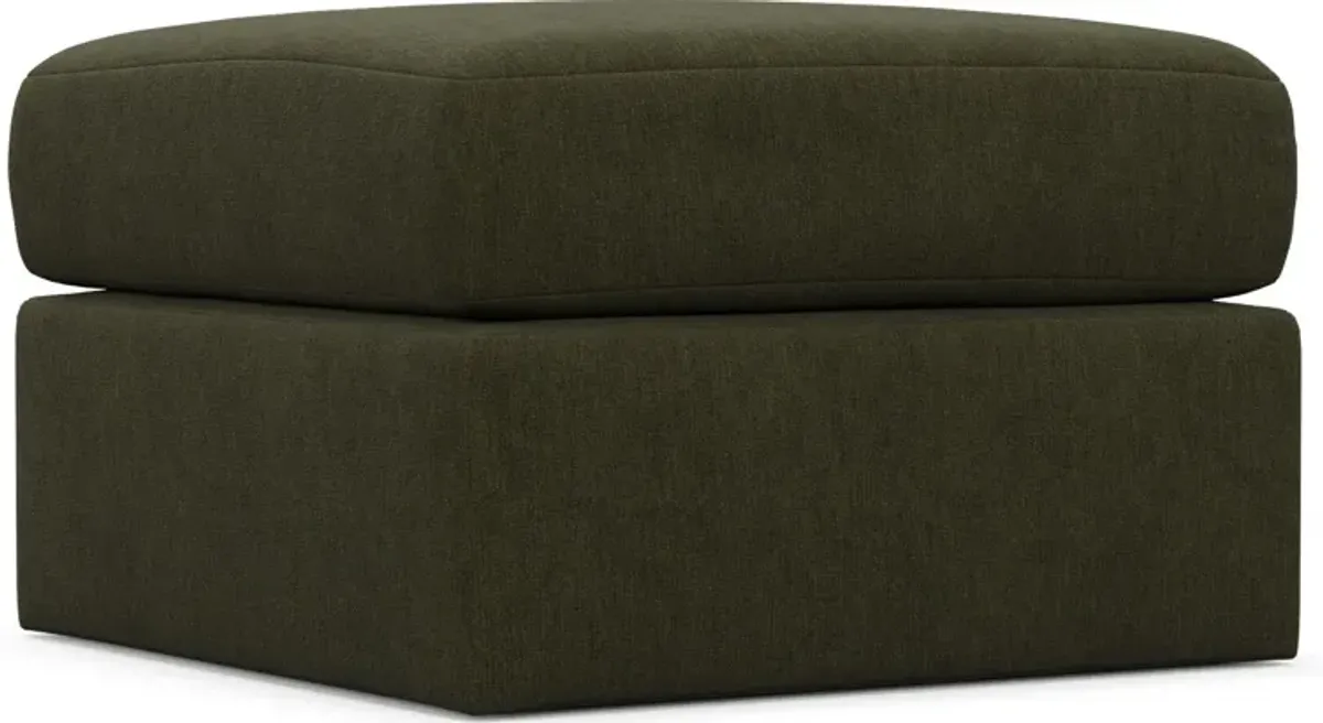 Nest Hybrid Comfort Ottoman - Marina Moss