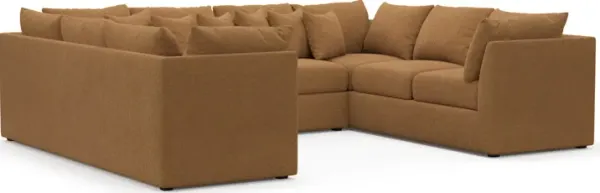 Nest Hybrid Comfort Sectional - Nora Camel