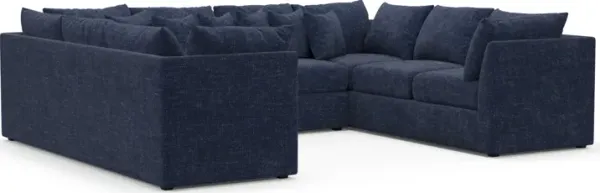 Nest Hybrid Comfort Sectional - Sundar Navy
