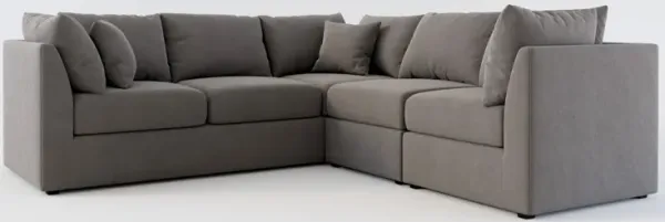 Nest Hybrid Comfort 3-Piece Small Sectional - Merrimac Ash