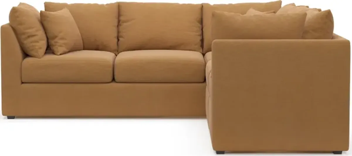 Nest Hybrid Comfort 3-Piece Small Sectional - Merrimac Topaz