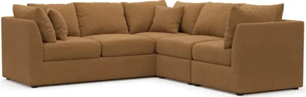 Nest Hybrid Comfort Sectional - Nora Camel