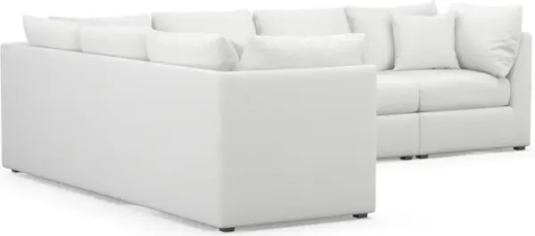 Nest Hybrid Comfort 3-Piece Large Sectional - Lovie Chalk